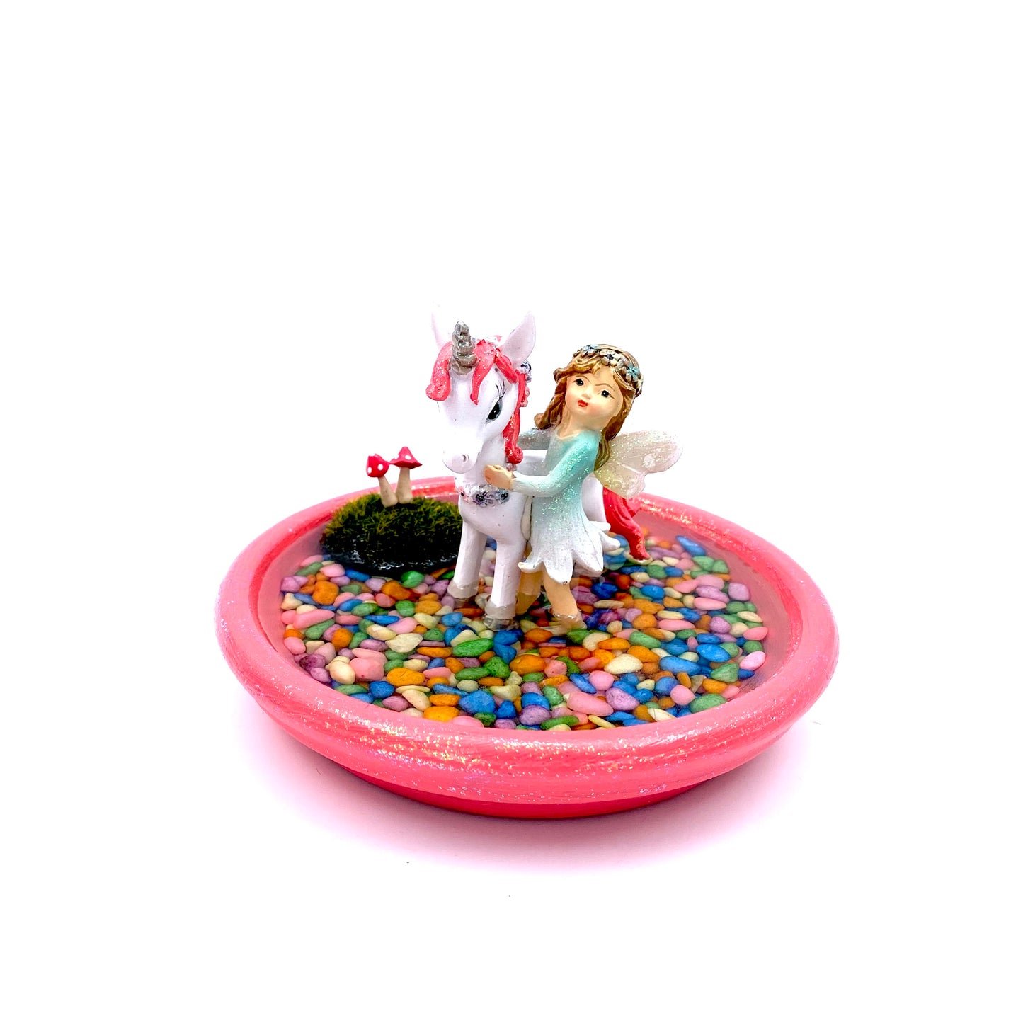 A Magical Pond Fairy Garden Decoration Hand Made in Australia