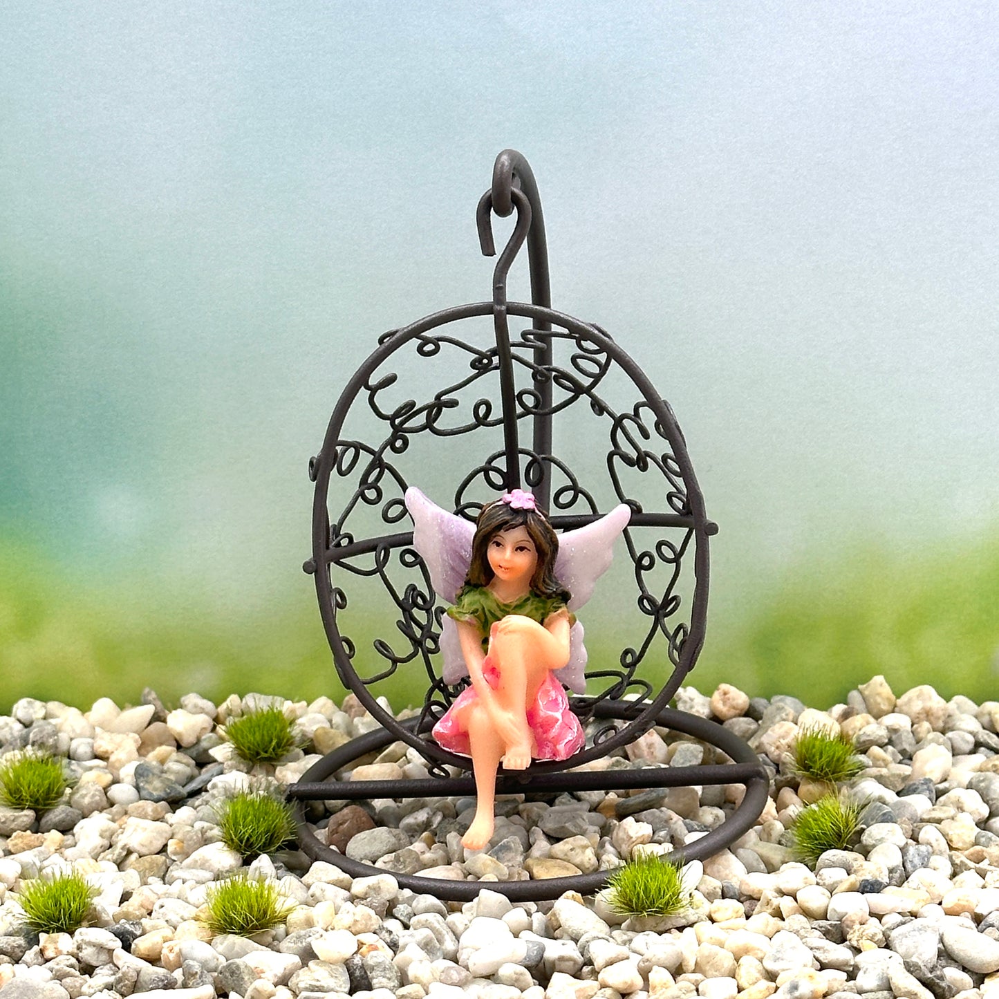 Fairy Garden Egg Chair Swing