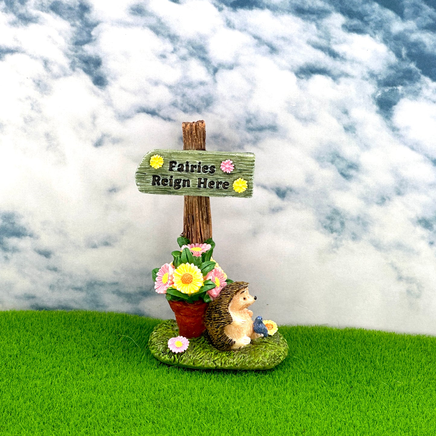 Fairies Reign Here Garden Sign