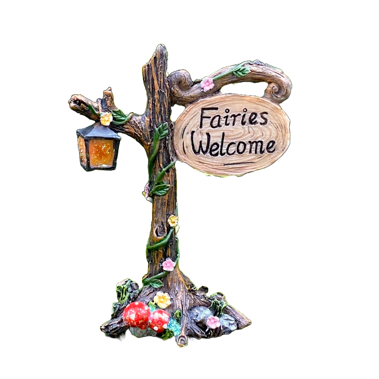 Fairies Welcome Fairy Garden Sign