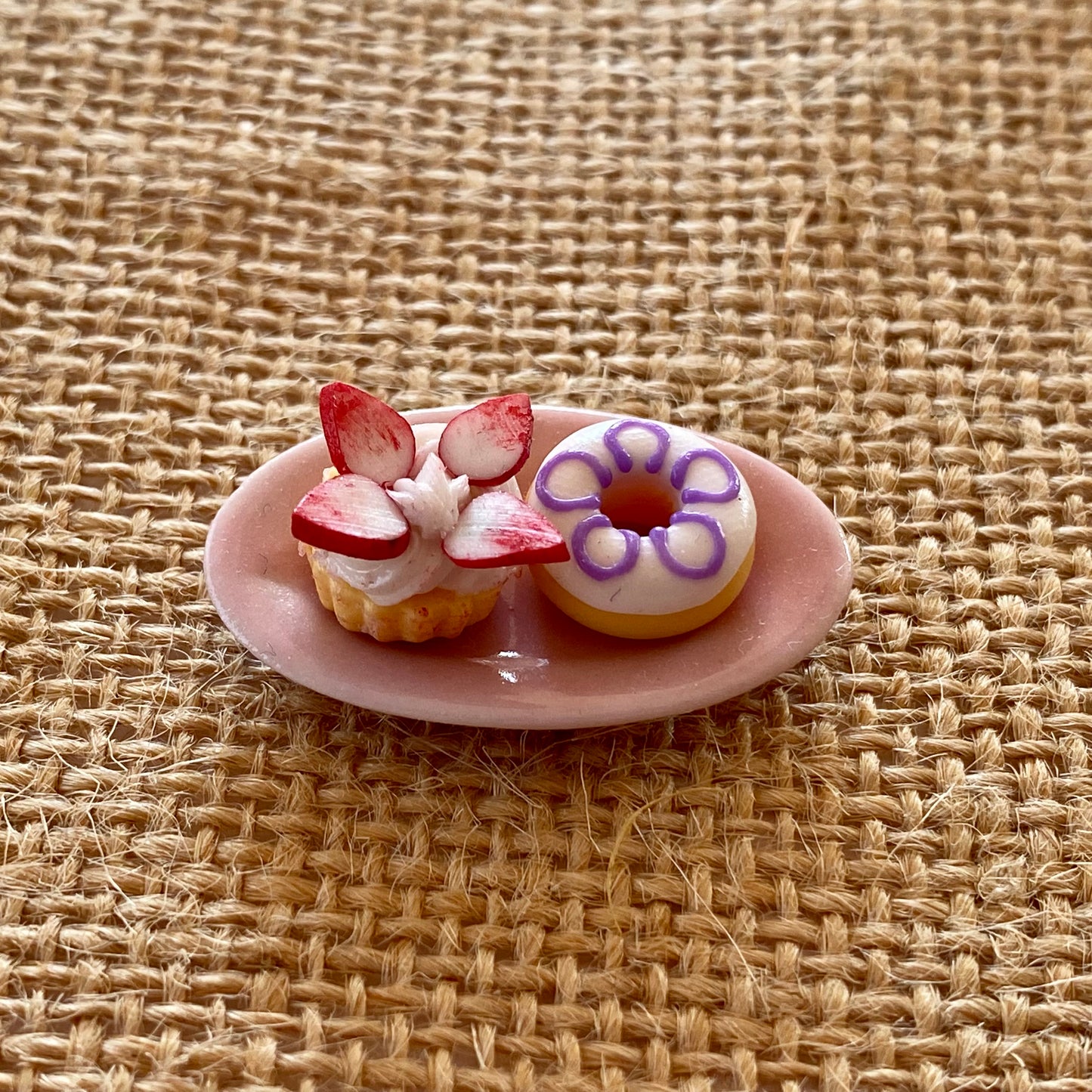 Fairy Cakes For Two Miniature Fairy House food decoration