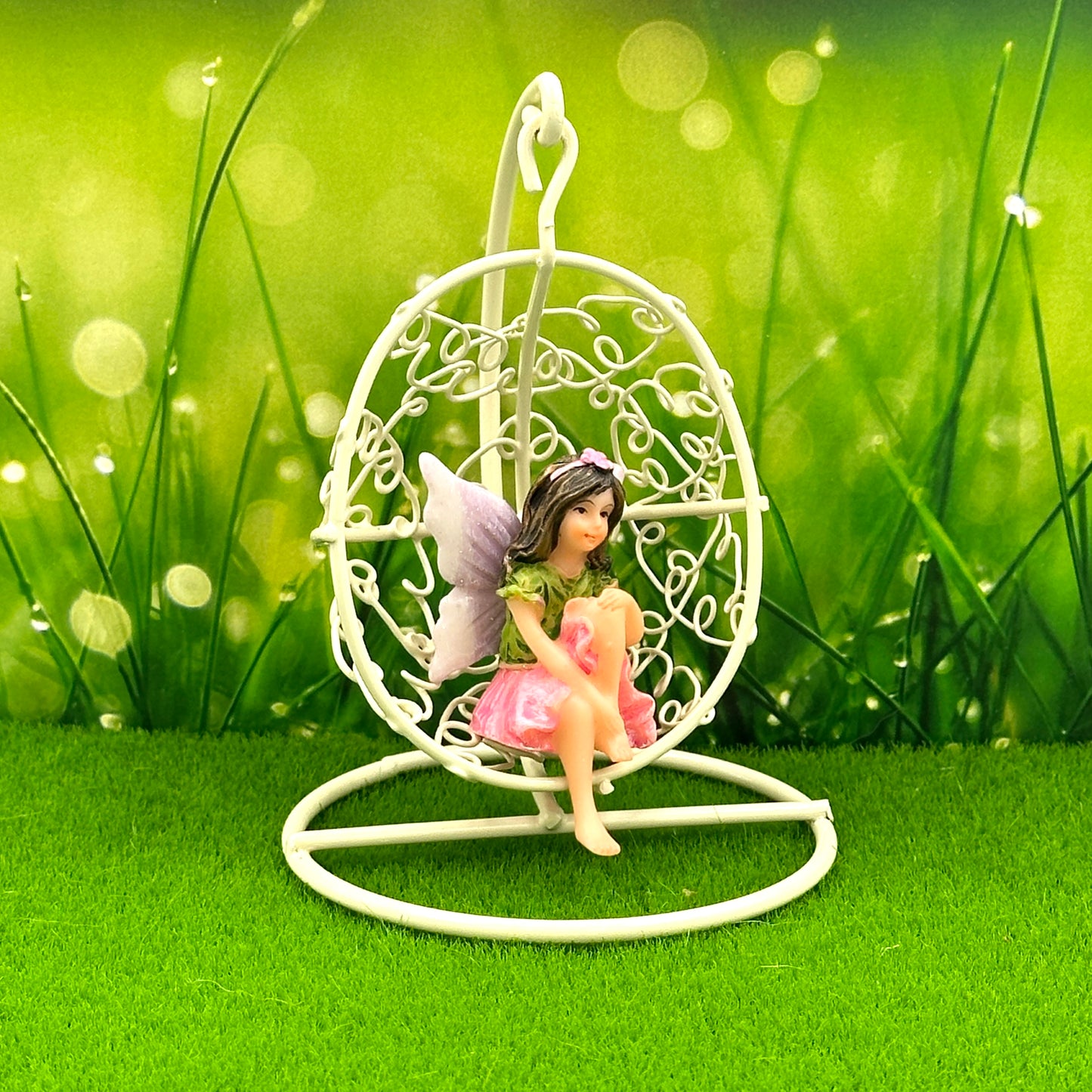 Fairy Garden Egg Chair Swing