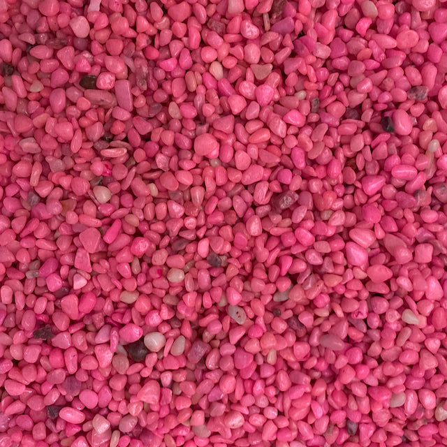 Pink Fairy Garden Pebbles to decorate fairy gardens