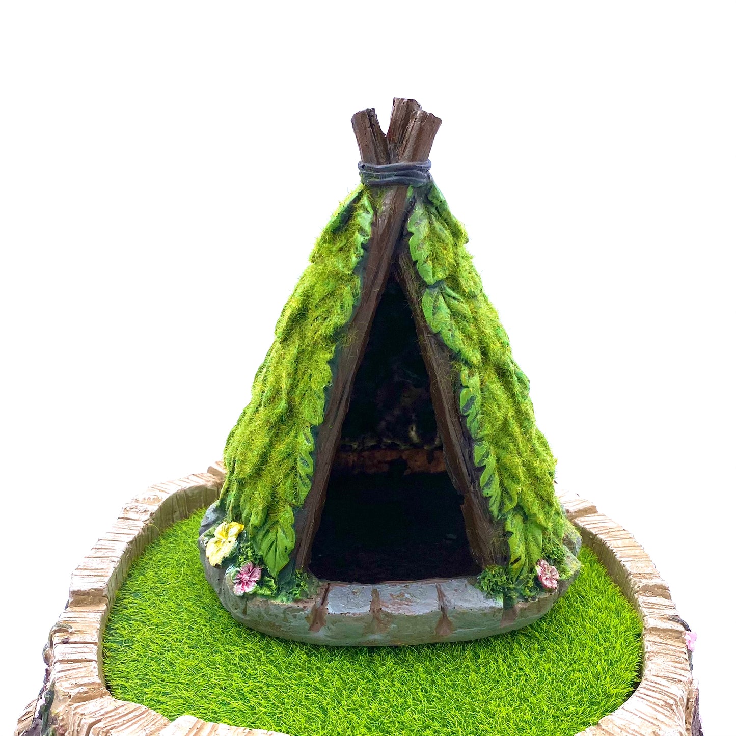 Fairy Leaf TeePee Fairy House, Australian Fairy Gardens