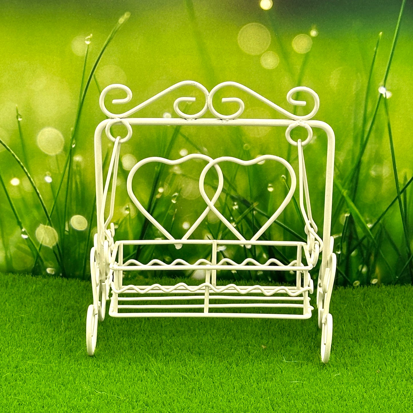 Meta Fairy Garden Swing Seat, Australian Fairy Garden Product