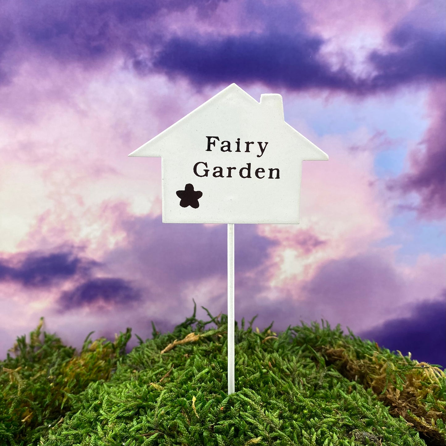Metal Garden Fairy Sign