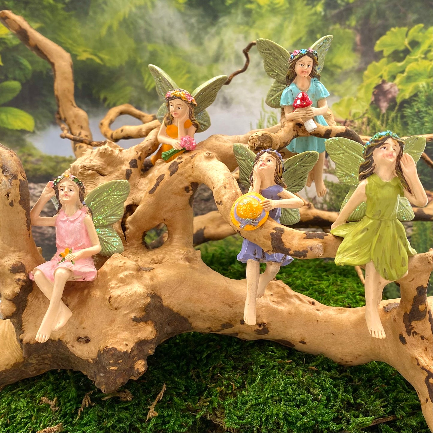 Fairies Of The Cottage Garden