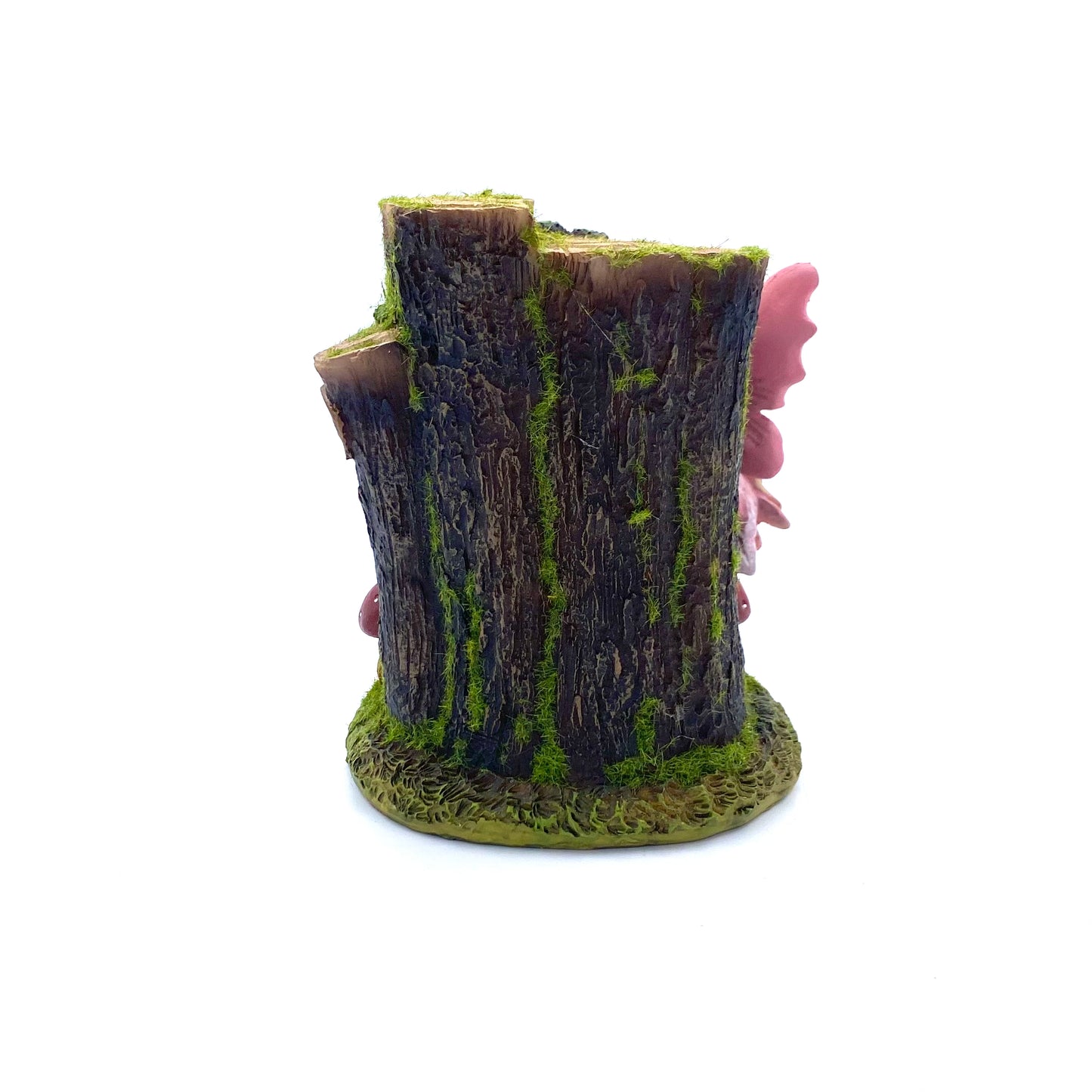 Tree Stump Cottage & Fairy (One Off Piece)