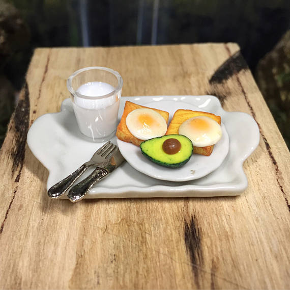 Eggs & Avocado Fairy Meal