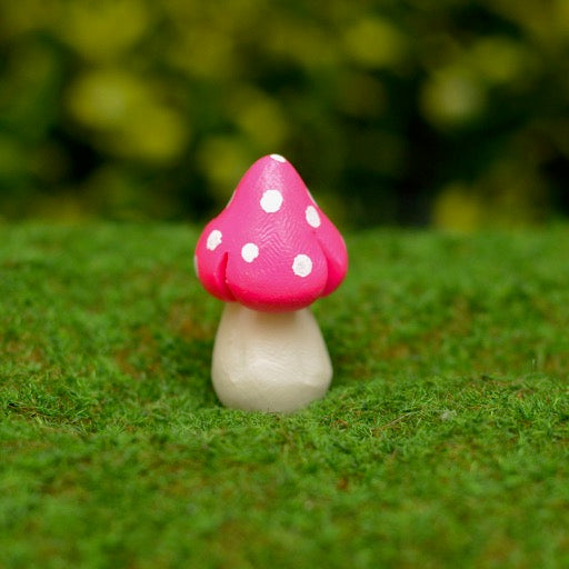 Fairy Garden Mushrooms (Small Squats)