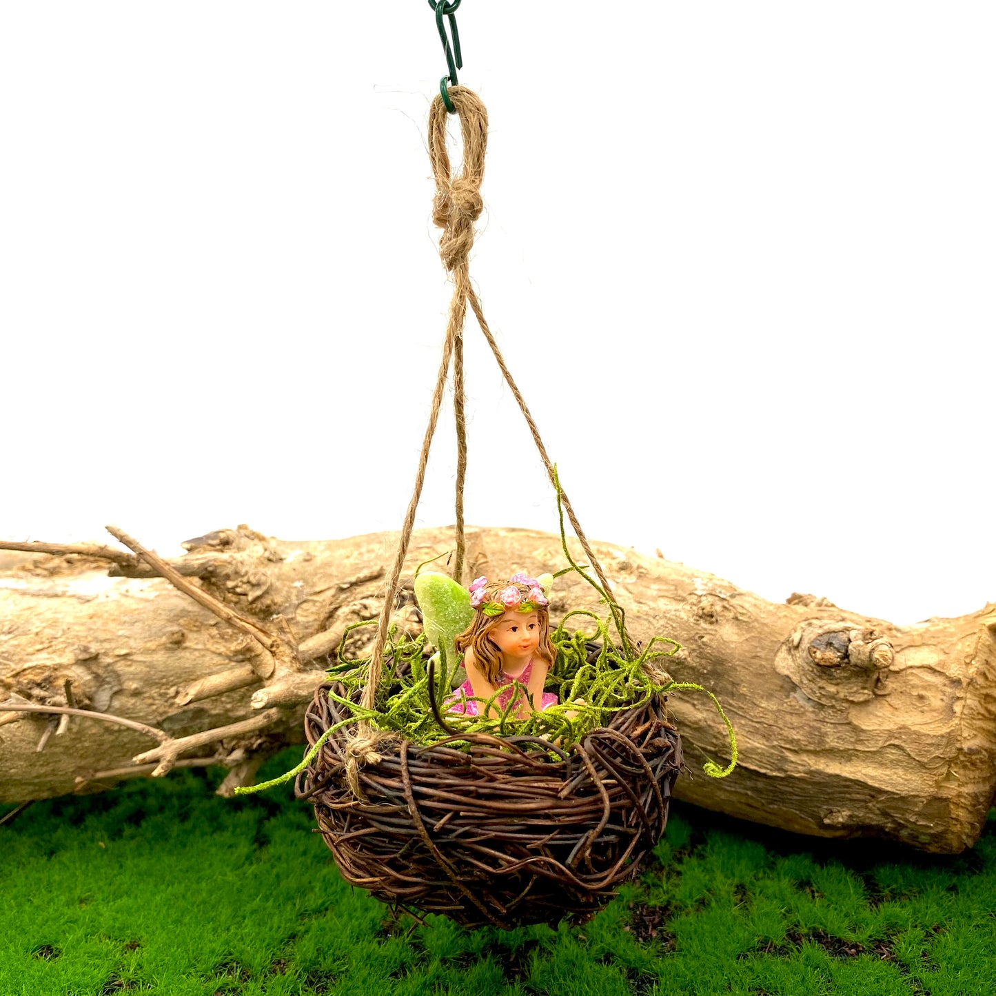 Sweet Pea In A Nest Swing