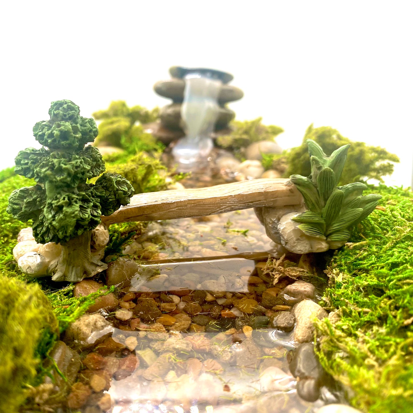 Fairy Garden Little Plank Bridge