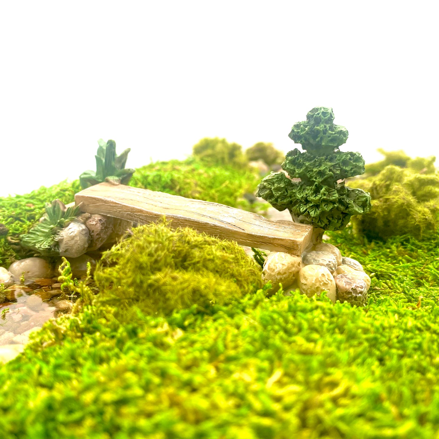 Fairy Garden Little Plank Bridge