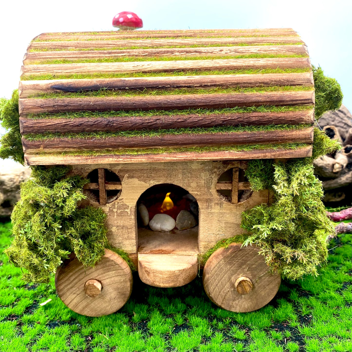 Fairy Garden Gypsy Caravan