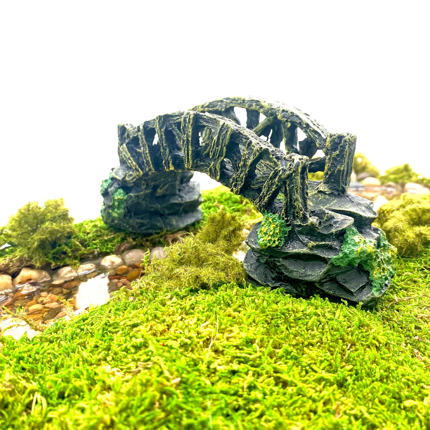 Arch Stone &Wood Bridge