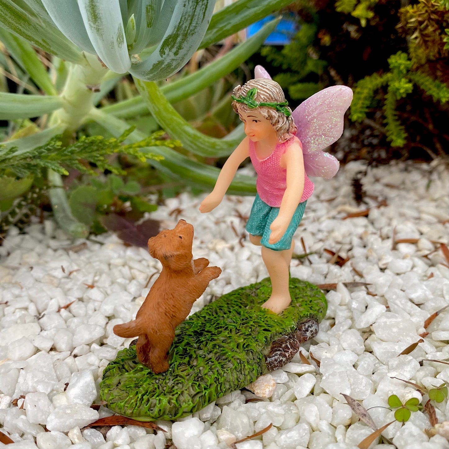 Fairy Sophie With A Puppy