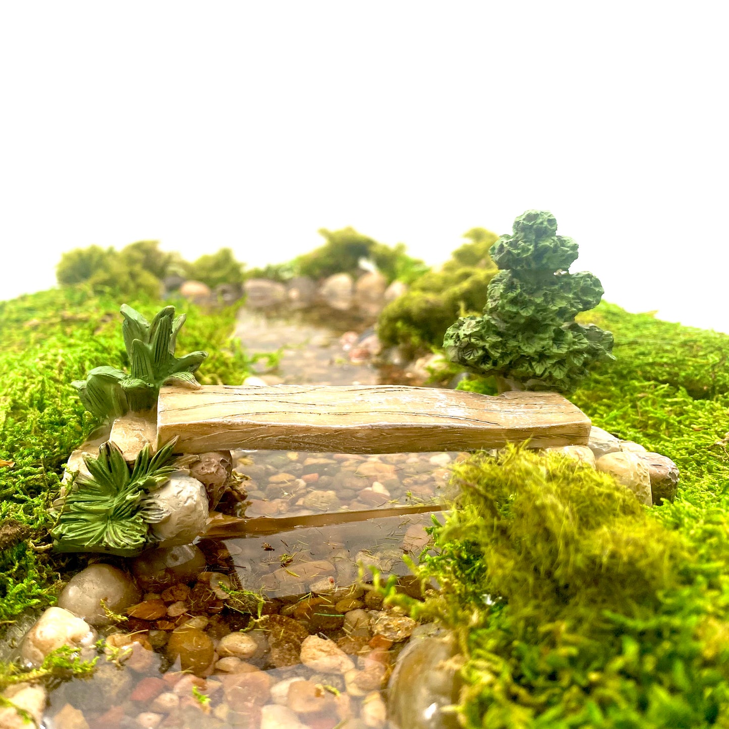Fairy Garden Little Plank Bridge