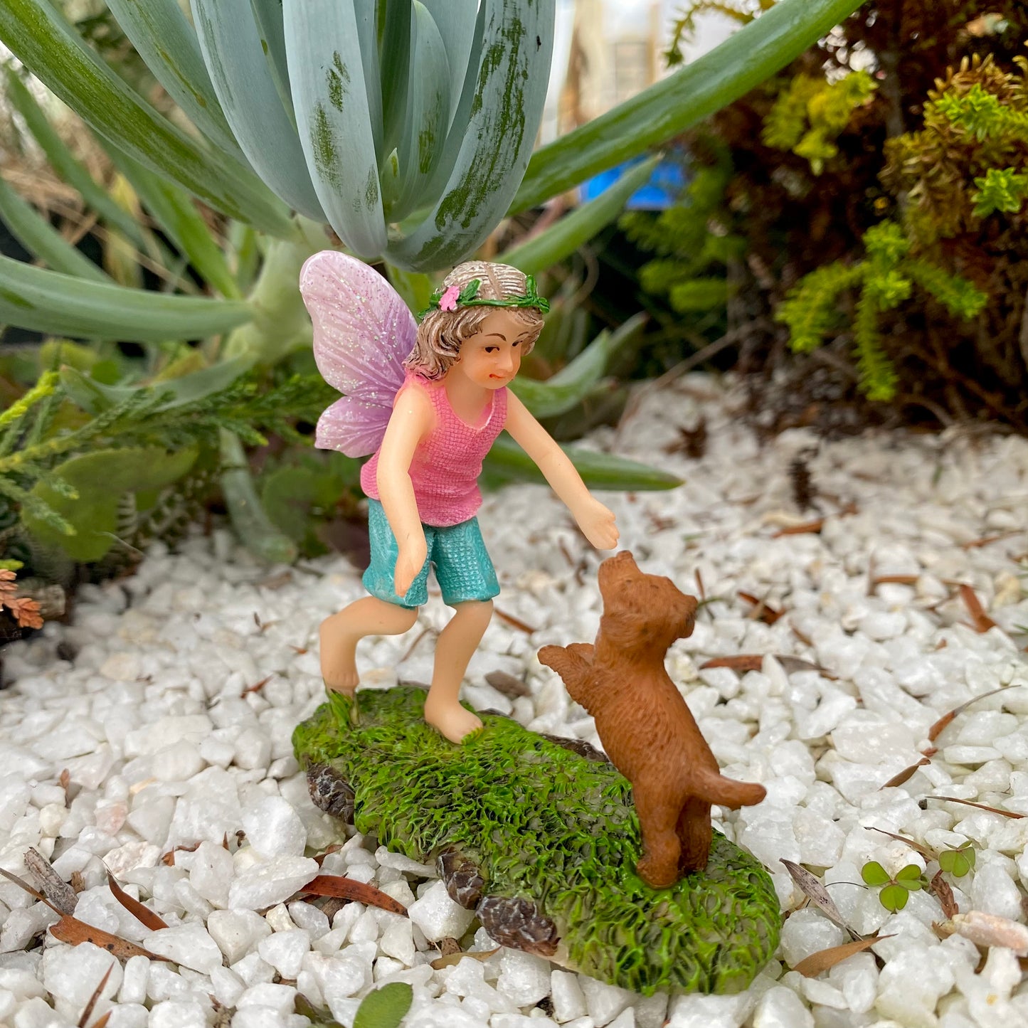 Fairy Sophie With A Puppy