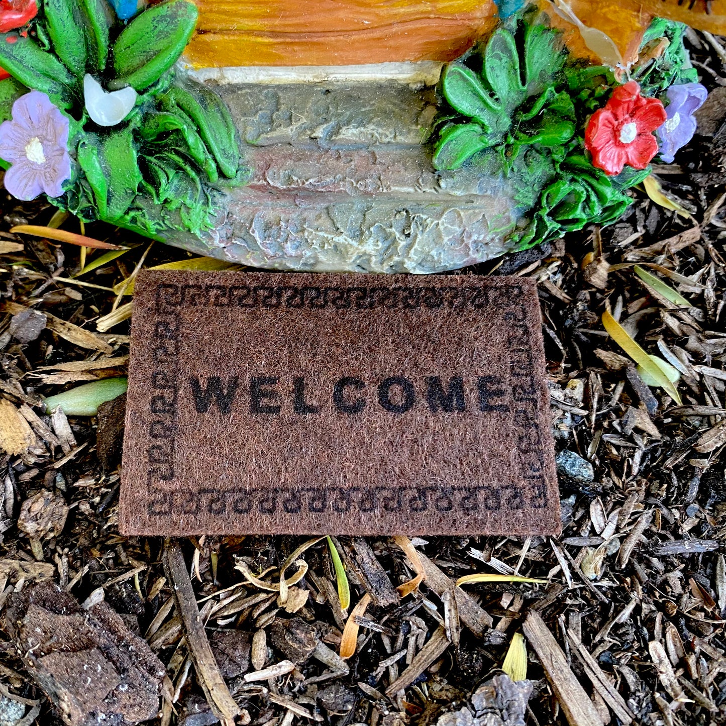 Fairy Garden Welcome Door Mat