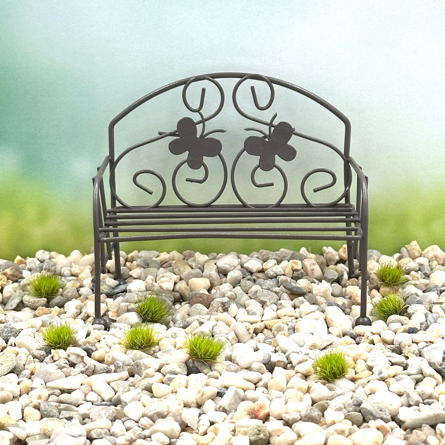 Fairy Garden Metal Seat