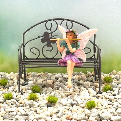 Fairy Garden Metal Seat