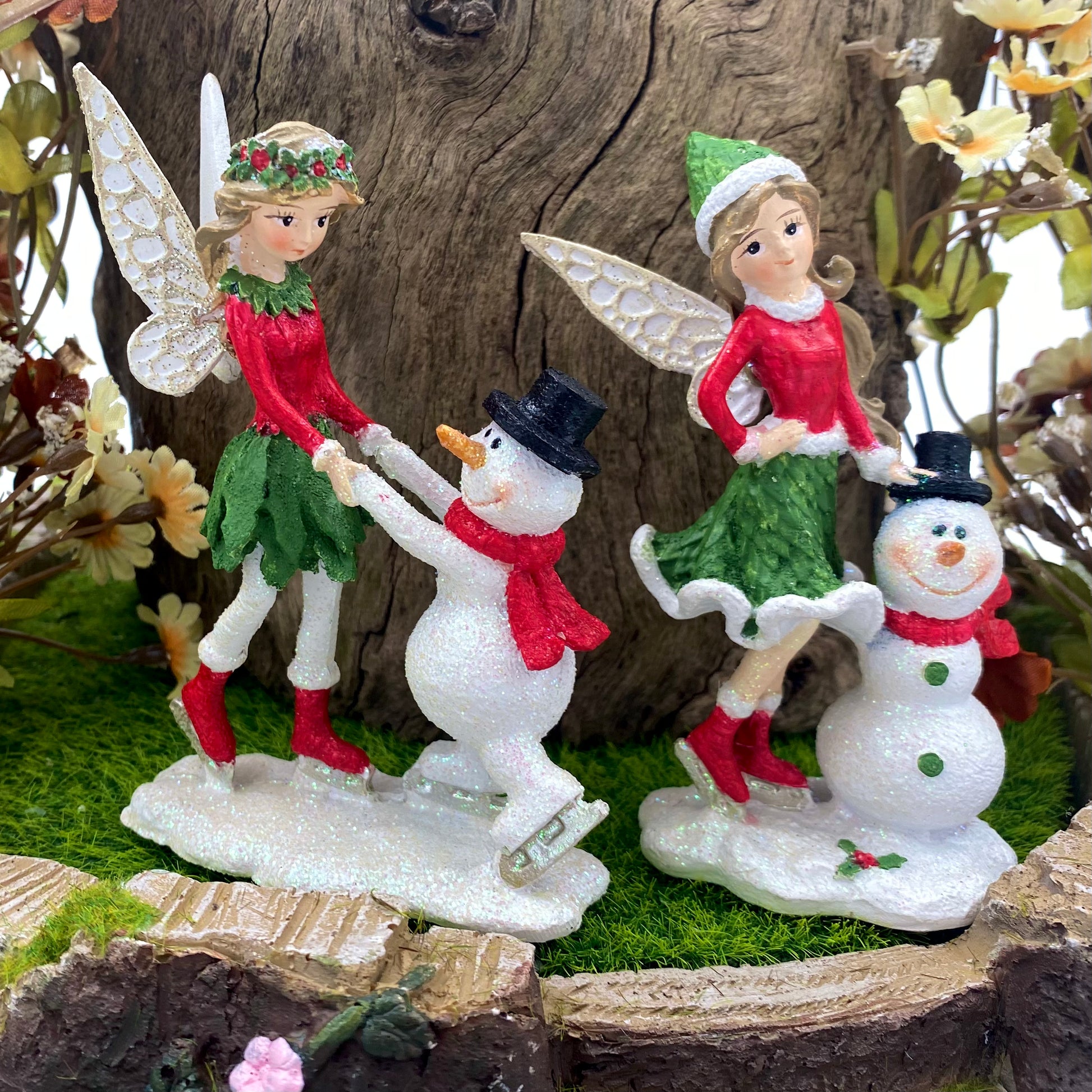 Christmas Snow Fairies, Australian Fairy Gardens, Fairies