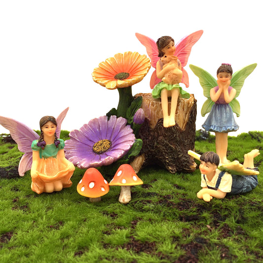 Fairies Of The Forest(Set), Australian Fairy Gardens, Fairies