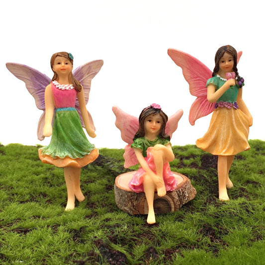 Fairies Of The Woods Set, Australian Fairy Gardens, Fairies