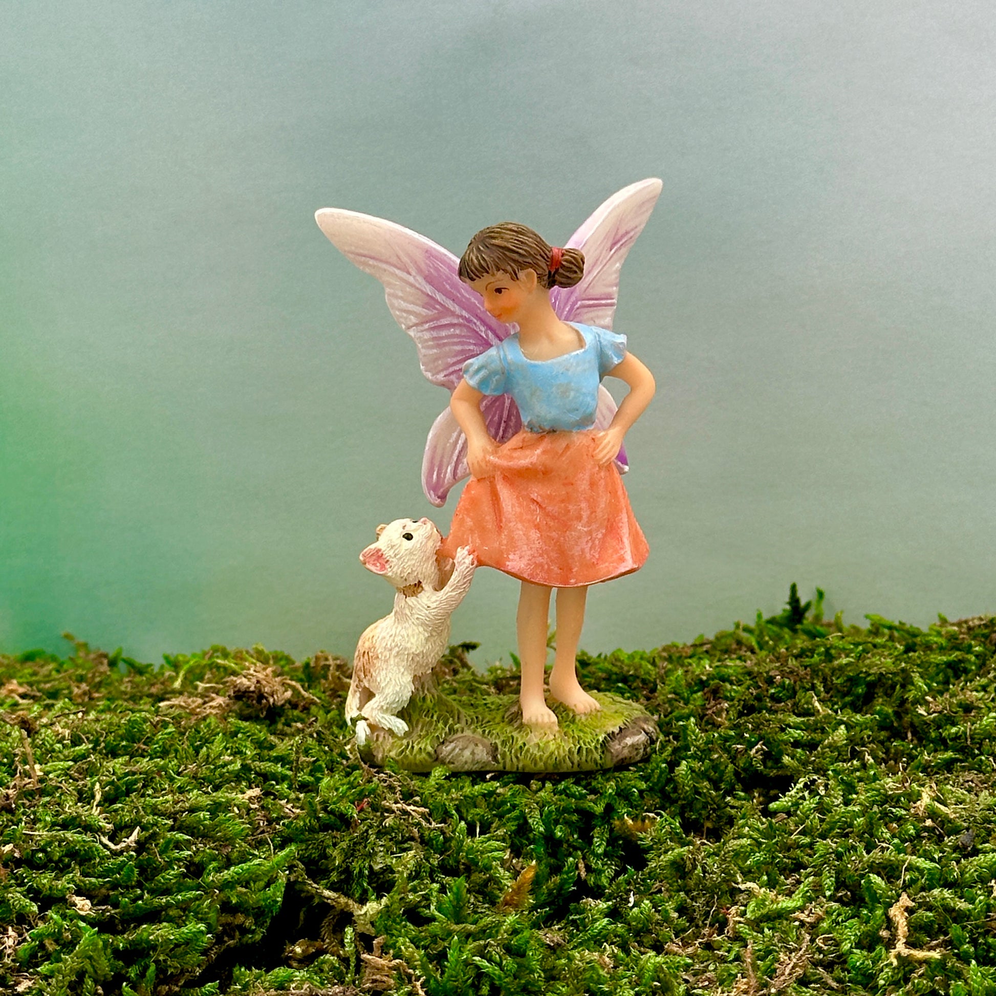 Fairy May With Kitty, Australian Fairy Garden Product