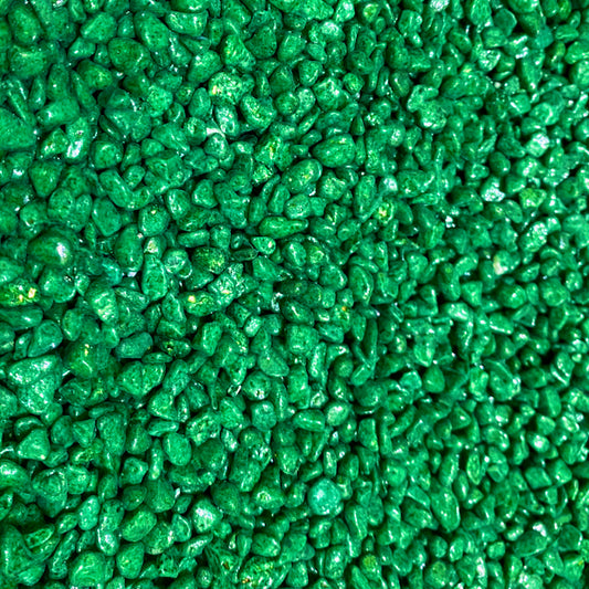 Fairy Garden Pebbles - Emerald Green