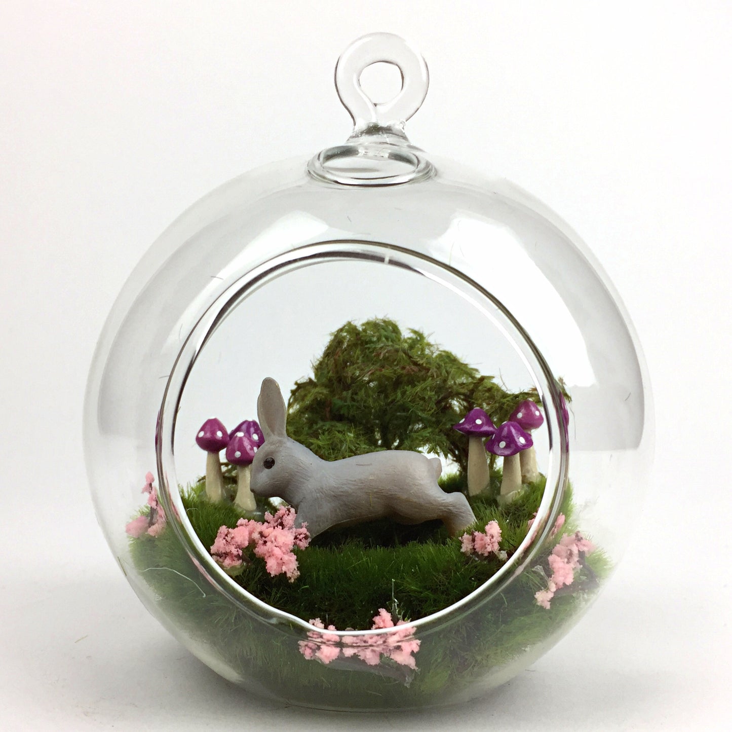 Fairy Garden Running Bunny Terrarium