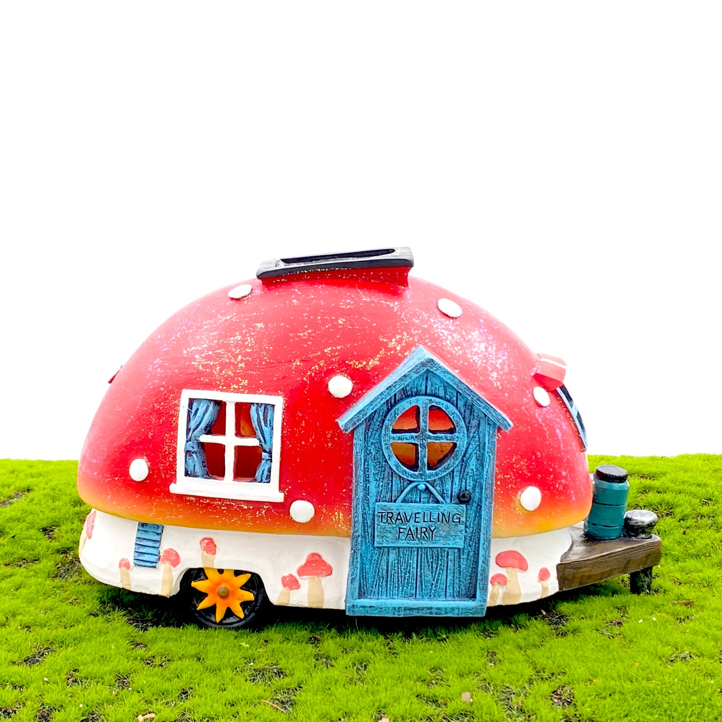 Fairy Garden Travelling Caravan Fairy Garden House