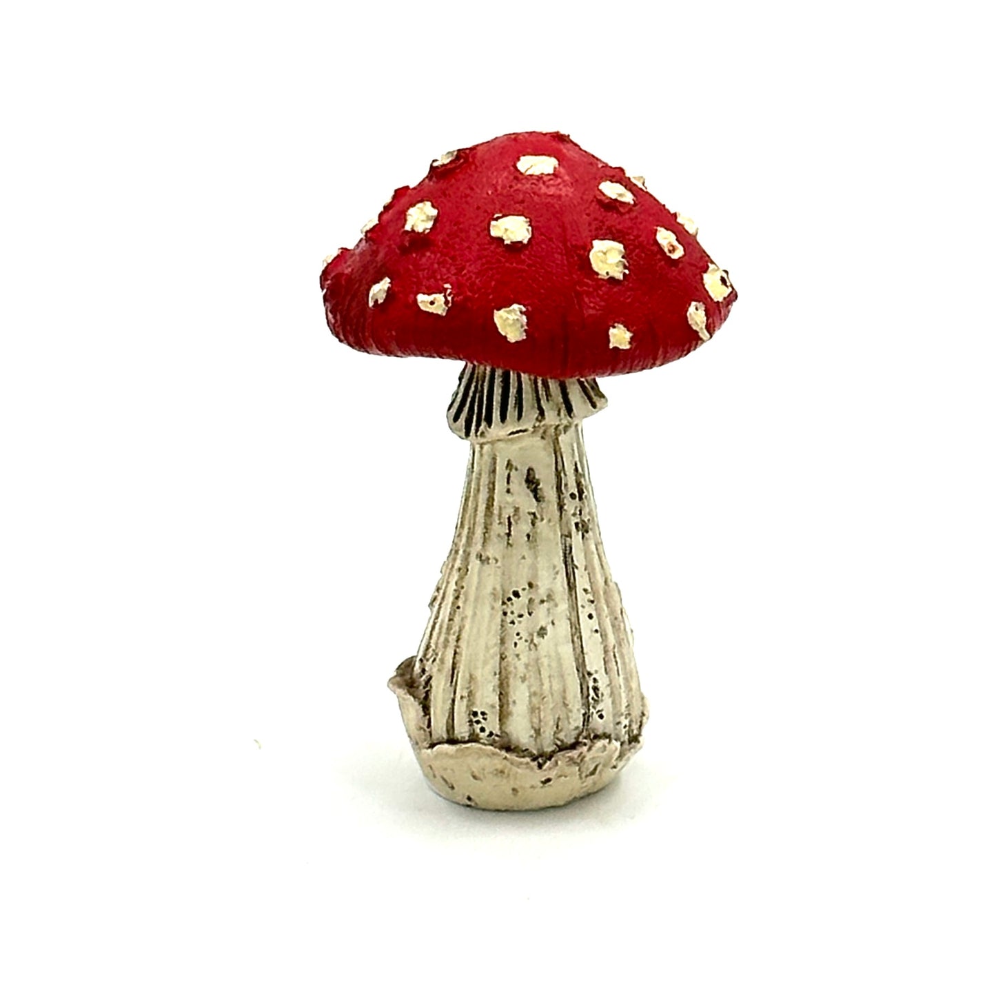 Red And White Garden Mushroom