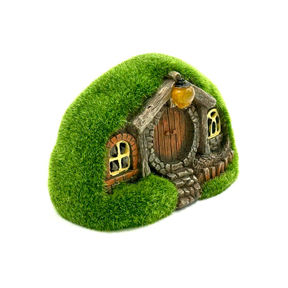 Enchanted Mossy Hobbit House