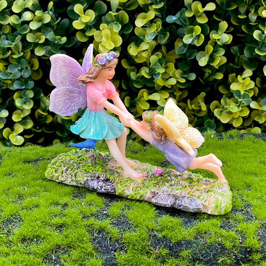 Georgia & Rosie Fairy Sisters, Australian Fairy Gardens, Fairies