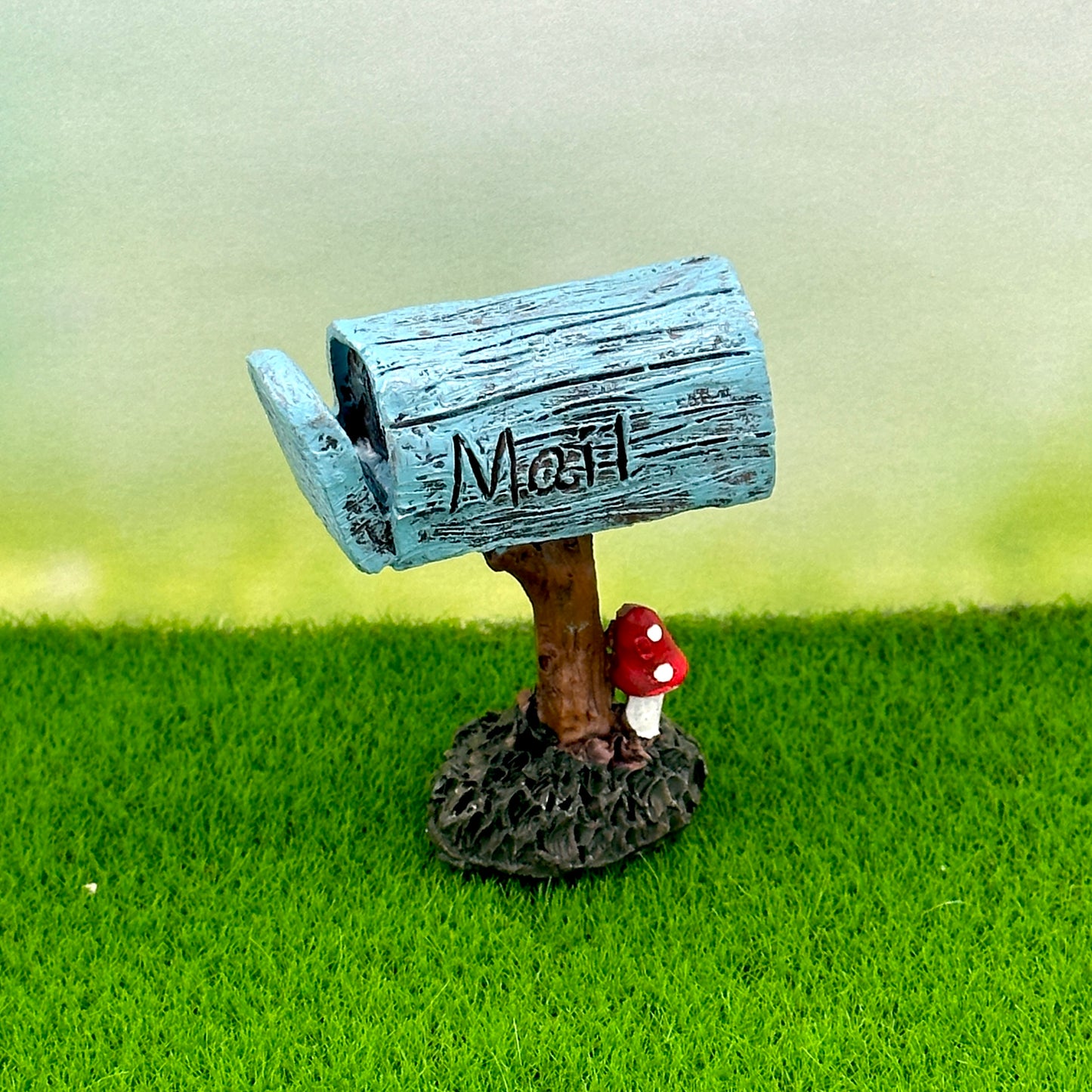 Little Blue Fairy Mail Box, Australian Fairy Garden Products