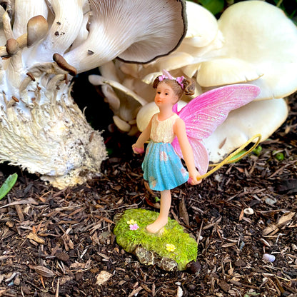 Pippa Fairy Skipping, Australian Fairy Gardens, Fairies