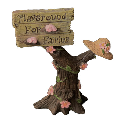 Playground For Fairies Sign