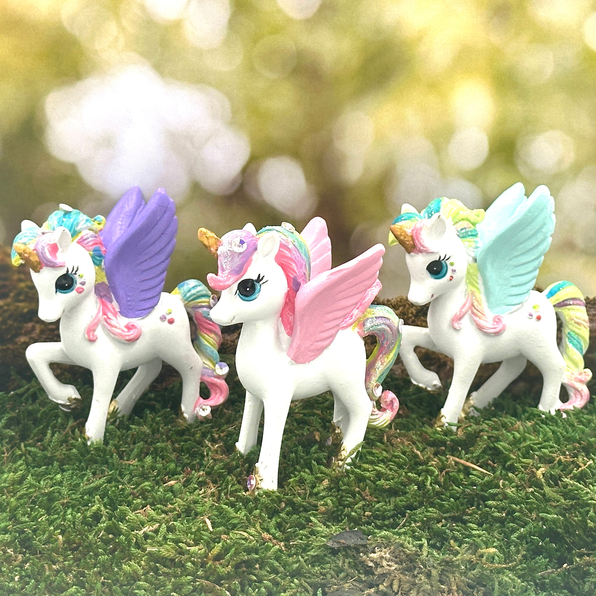 Rainbow Pegasus, Australian Fairy Garden Product