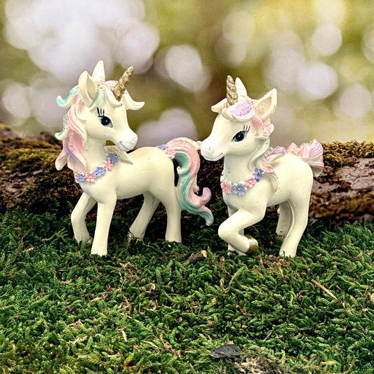 Rainbow Unicorns, Australian Fairy Garden Product