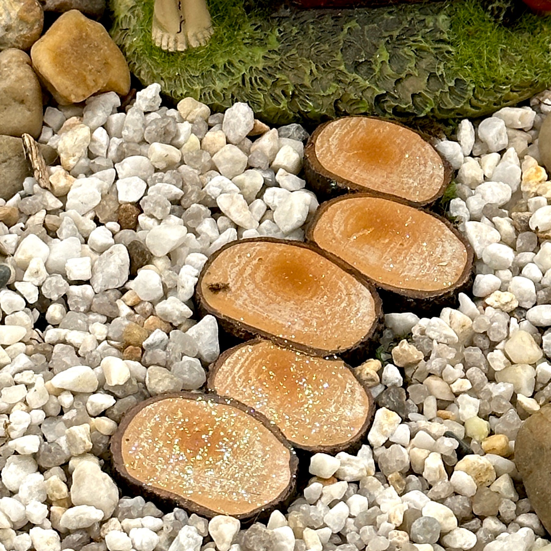 Resin Magical Stepping Stones, Australian Fairy Garden Products