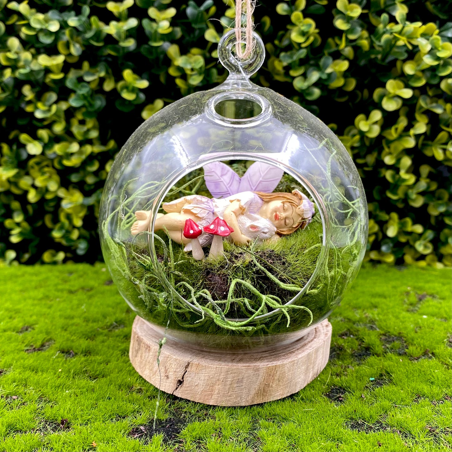 Sleeping Forest Fairy Terrarium