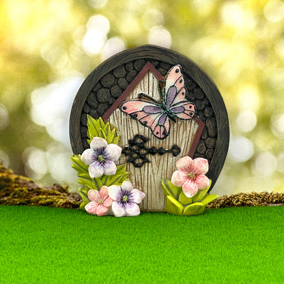 Spring Butterfly Fairy Door, Australian Fairy Garden Products