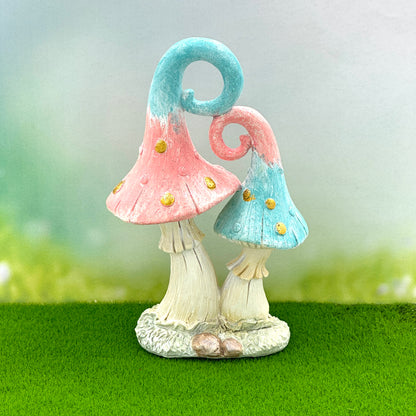 Whimsy Pastel mushrooms, Australian Fairy Garden Products