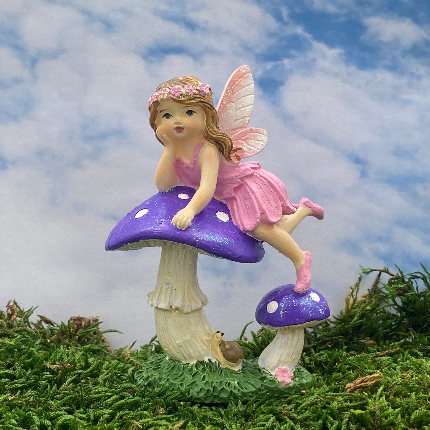 Fairy Lulu On A Mushroom