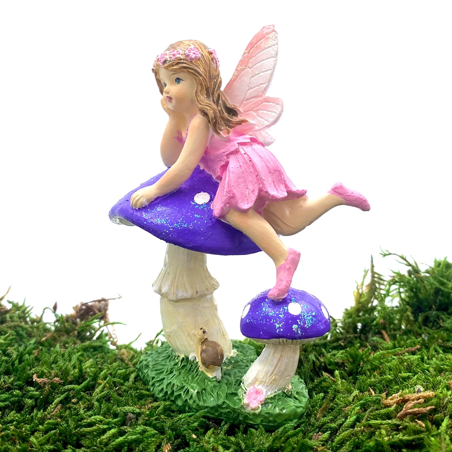 Fairy Lulu On A Mushroom