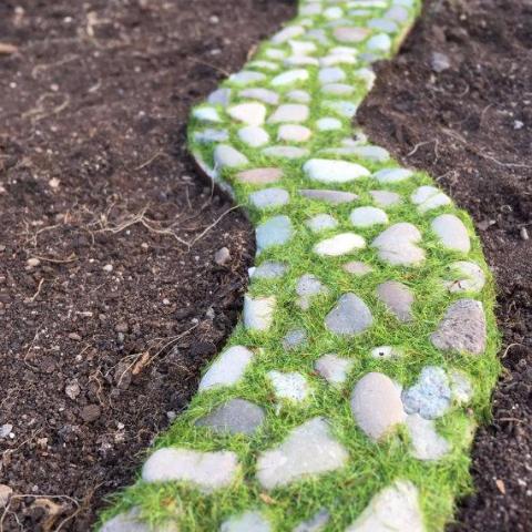 Fairy garden cobblestone path fairy garden accessory from Steph the Fairy Maker in Australia