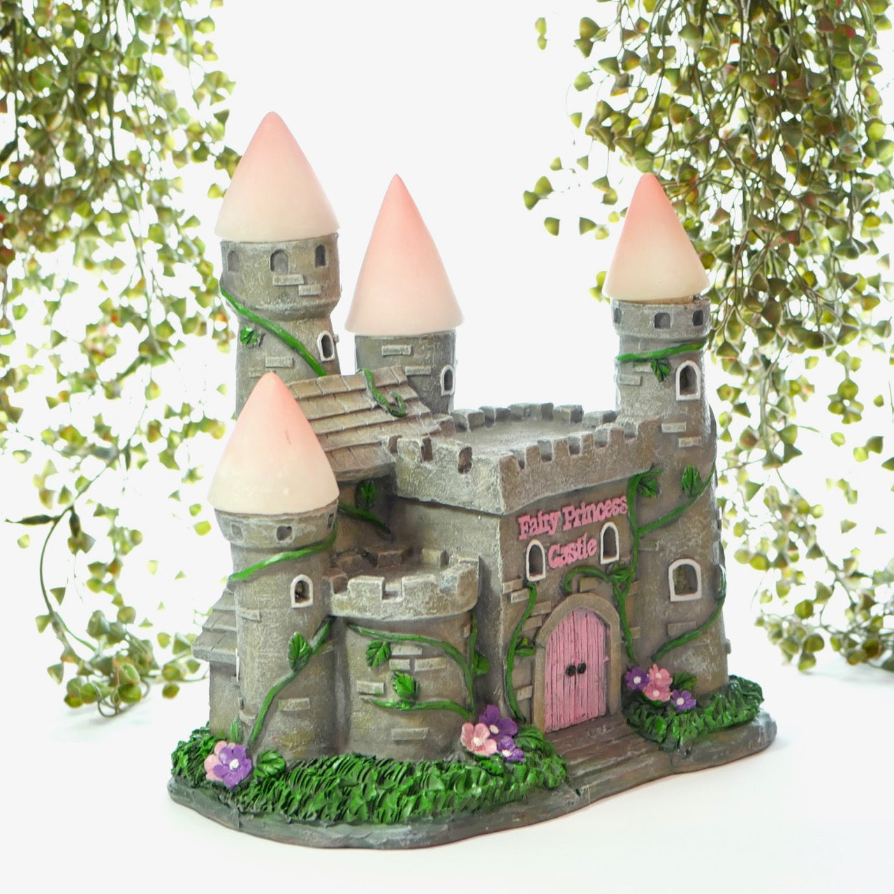 Fairy Garden Princess Castle with Solar Powered Lights from Steph the Fairy Maker in Australia