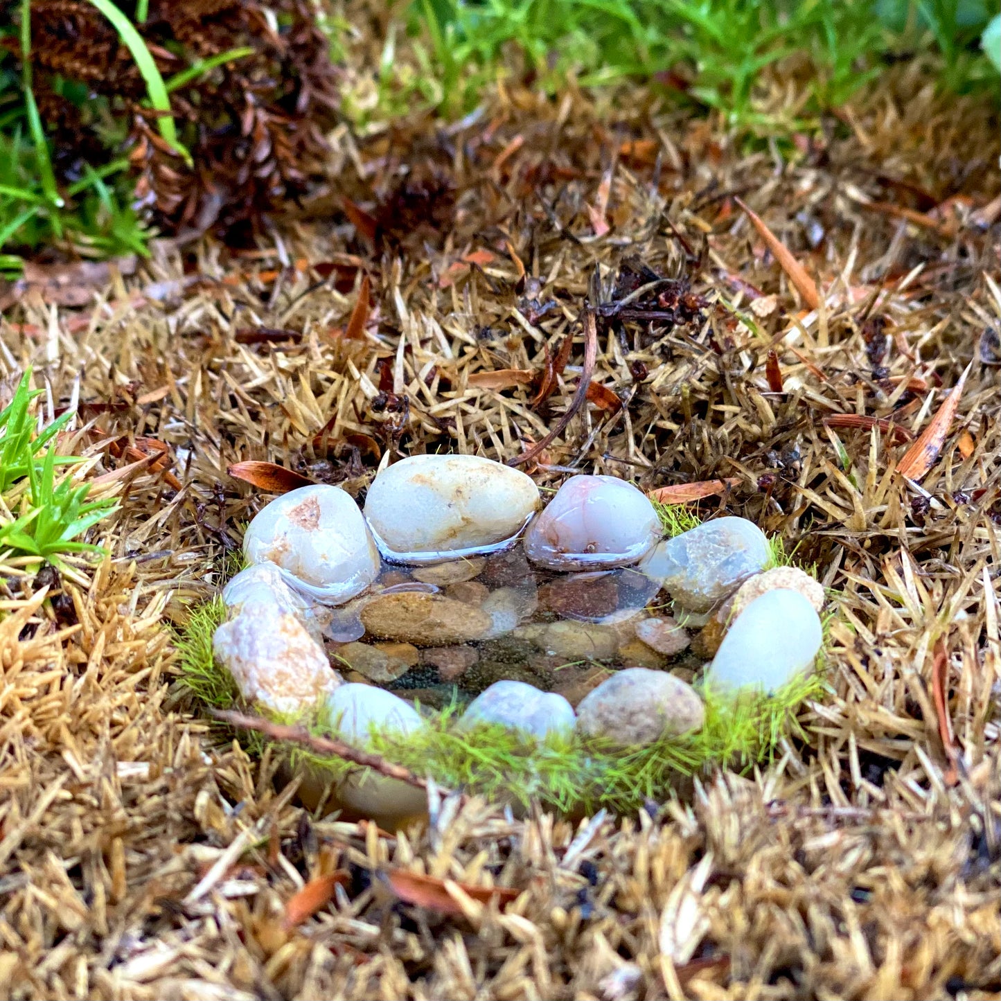 Little Mini Pond Fairy Garden Decoration