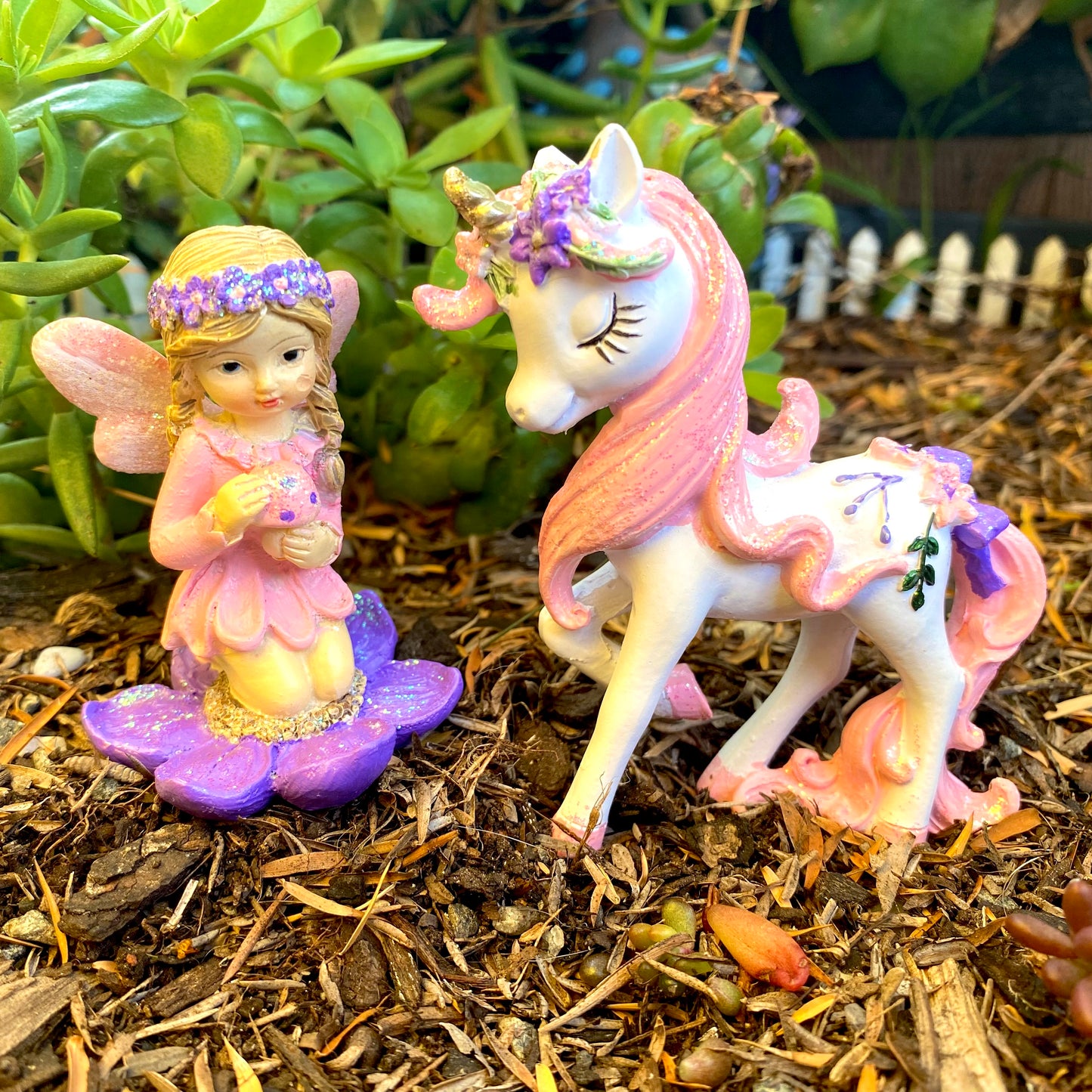 Fairy And Unicorn Set (Pink)